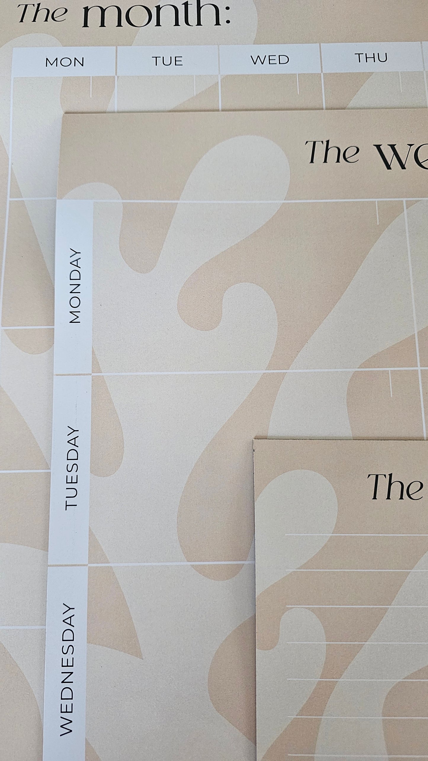 Magnetic Weekly Planner - Coastal Coral