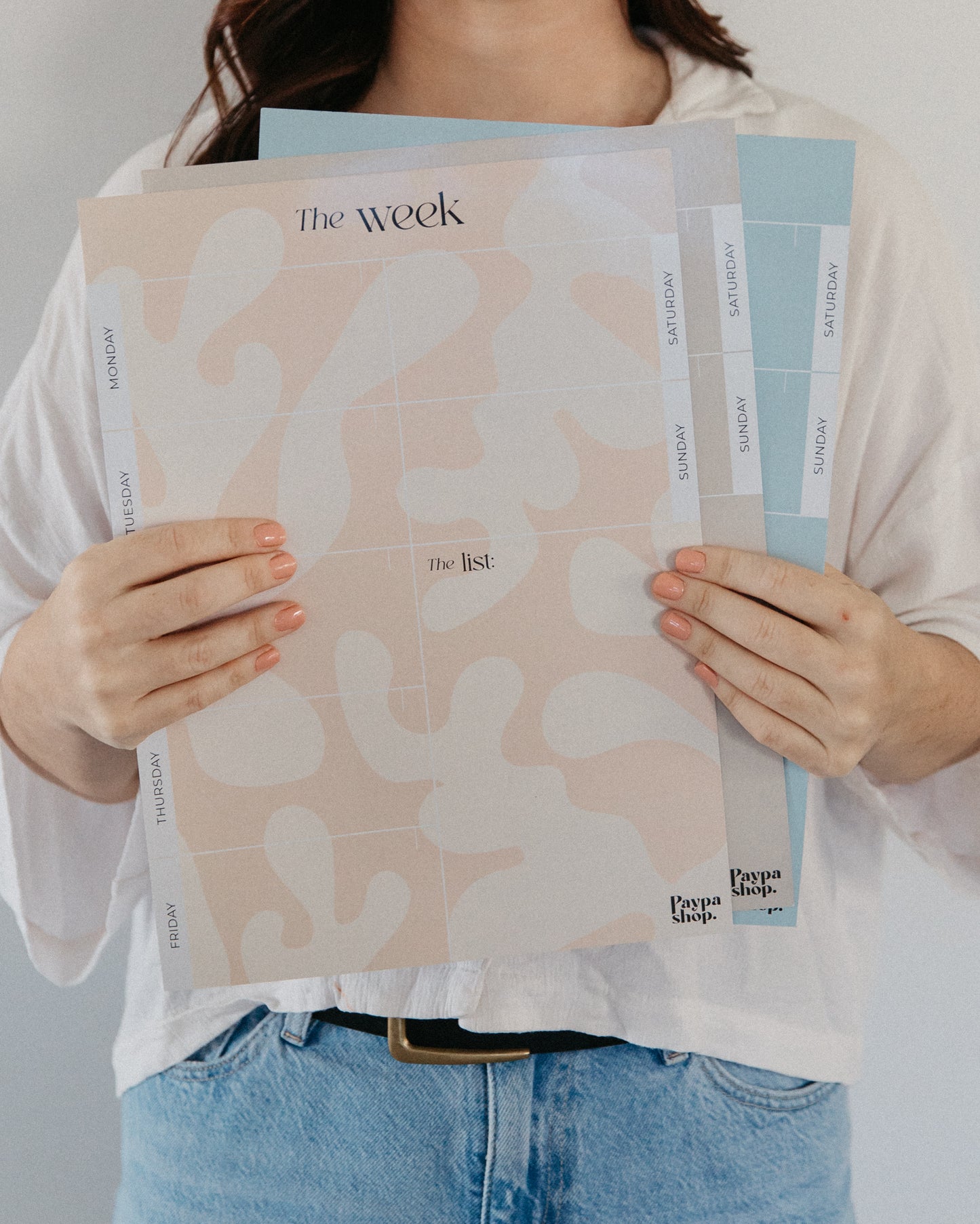 Magnetic Weekly Planner - Coastal Coral