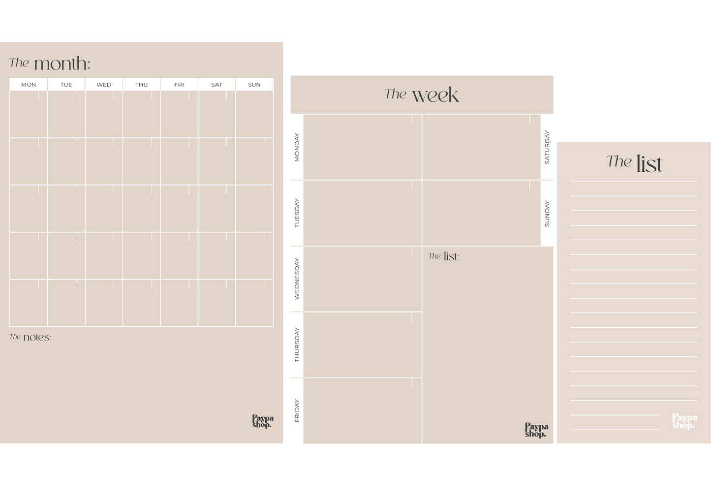 Magnetic Essentials Bundle - Beige
